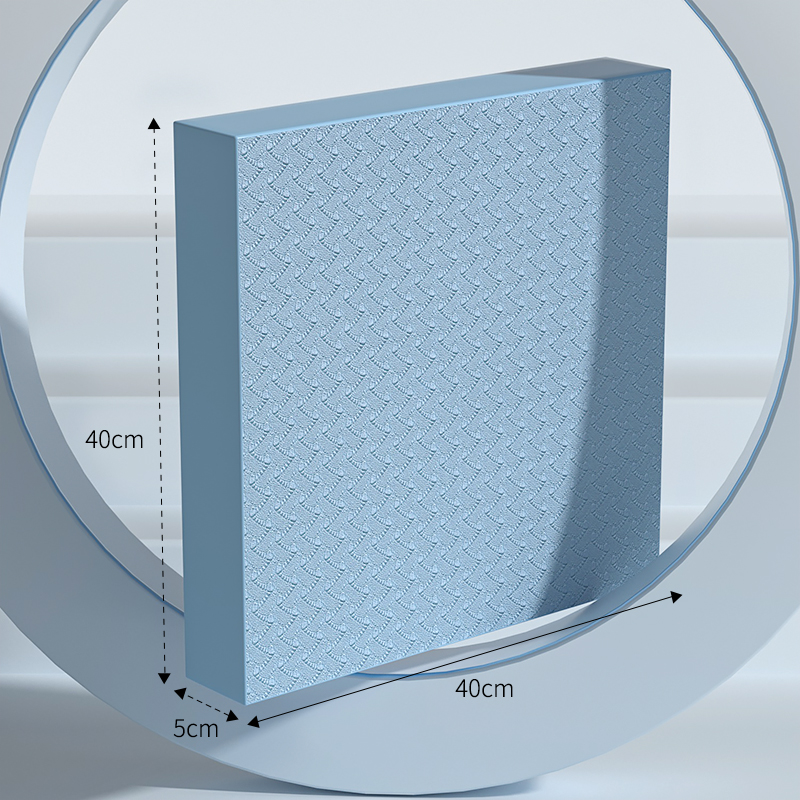 Balansdyna, halkfri skummatta och knäskydd för vrister för corebalans och styrketräning, yoga och fitness: Orange