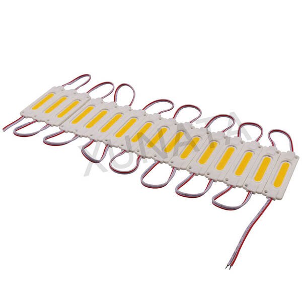 LED Modules Module Injection COB With Lens Waterproof LED Light Module For Sign Letter DC12V 2W IP65 Aluminum PCB: YELLOW