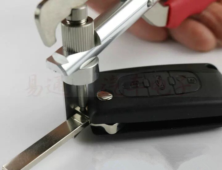 Originele Huk Ingeklapte Sleutel Split Pin Klem Auto Afstandsbediening Autosleutel Demontage Tangen Tool Flip Key Remover Autosleutel Bevestiging tool