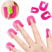 26 Stck wiederverwendbar NäGel Rand Haut Barriere Nagellack Schablonen Bausatz Manikübetreffend Nagel Kunst Polieren Tipp Protektoren Nagel Pflege Schönheit werkzeug