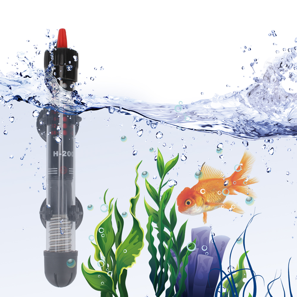 Fish Tank Water Heating Rod EU 220v-240v 25W Aquarium thermostat Temperature Heater Rod Submersible Heater Aquarium Accessories