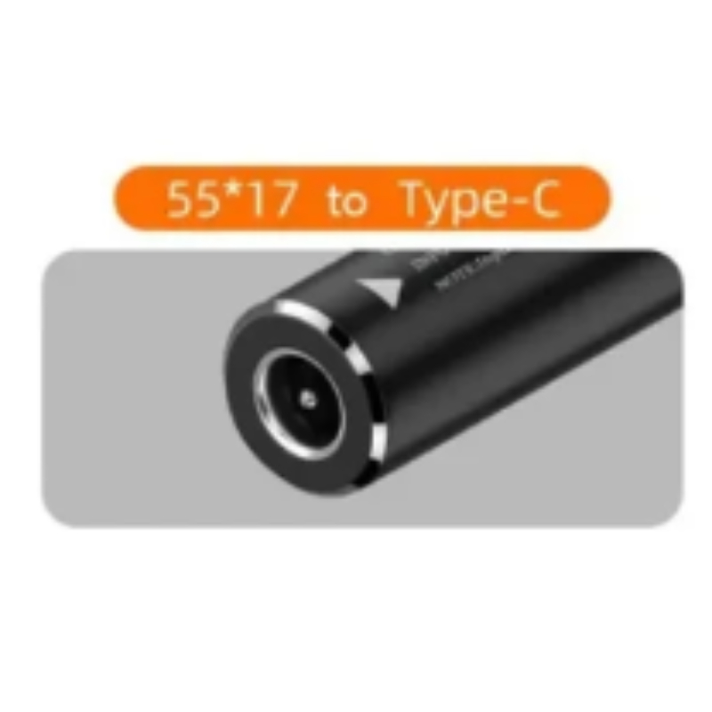 Dc Power To Type-C Opladen Pd 65W Geschikt Voor Dc Female Naar C Mannelijke Adapter Dc Naar Type-C Adapter Kabel Dc Naar Ype-C Oplader Draad: YELLOW