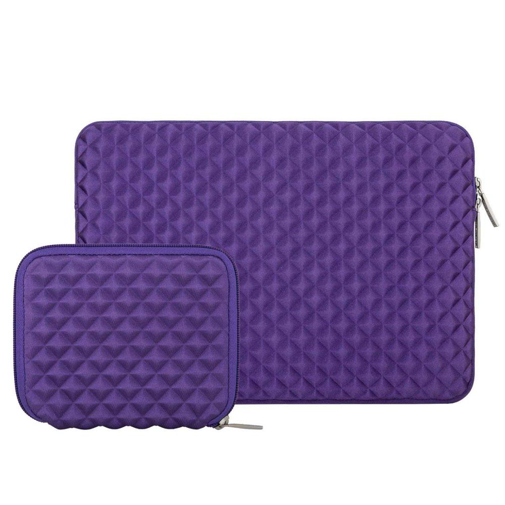 MOSISO Laptop Sleeve 13-13.3 inch for MacBook Air Pro Retina - Waterproof Neoprene Notebook Bag: Purple / 13-13.3 inch