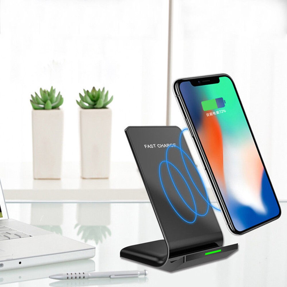 Caricabatterie Wireless Qi multifunzione caricabatterie rapido rapido Dock per iPhone XS Max XR 8 X Samsung S9 S8 S7 S10 ricarica del telefono
