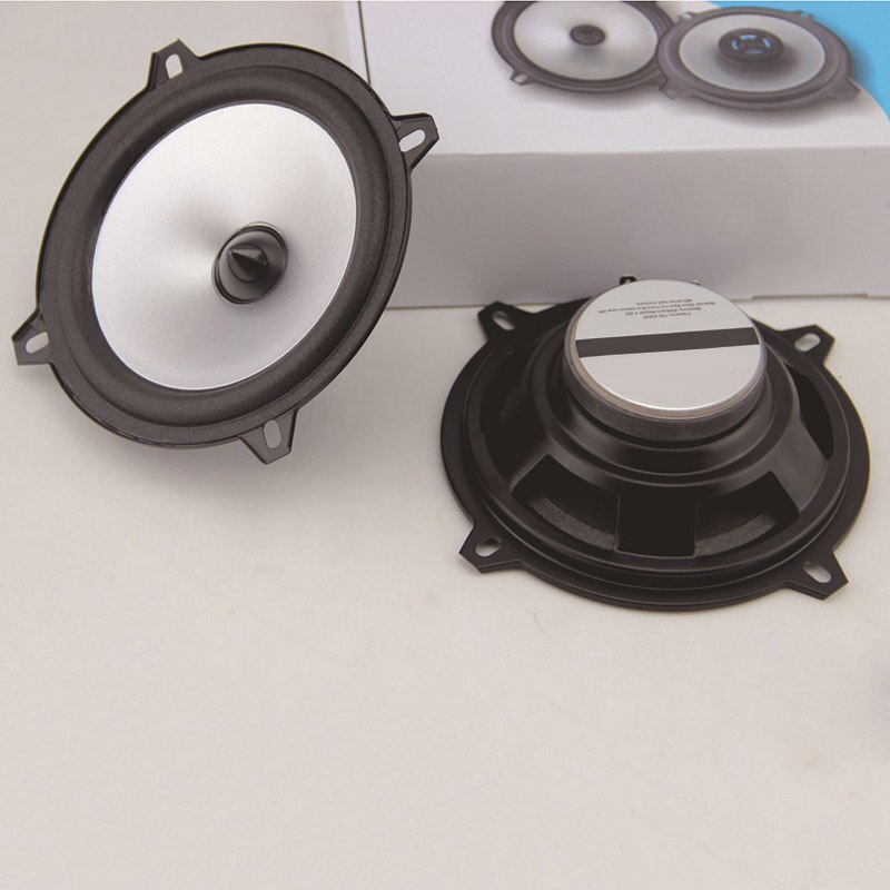 2pcs 5" 60W 2 Way Car Coaxial Hifi Speaker Vehicle Door Auto Audio Music Stereo Full Range Frequency Loudspeaker