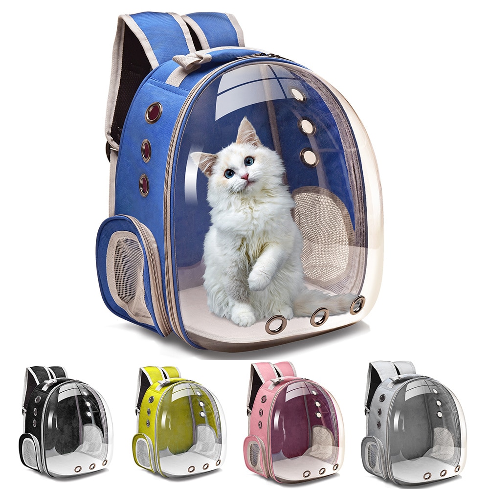 Kat Rugzak Transparante Draagtas Reizen Ruimte Capsule Pet Hond Kat Carrier Transport Tassen Voor Katten En Kleine Honden