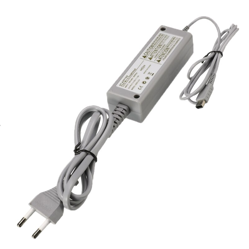 100-240v ac oplader adapter hjemmevæg strømforsyning til nintendo wii u gamepad controller joystick us/eu stik