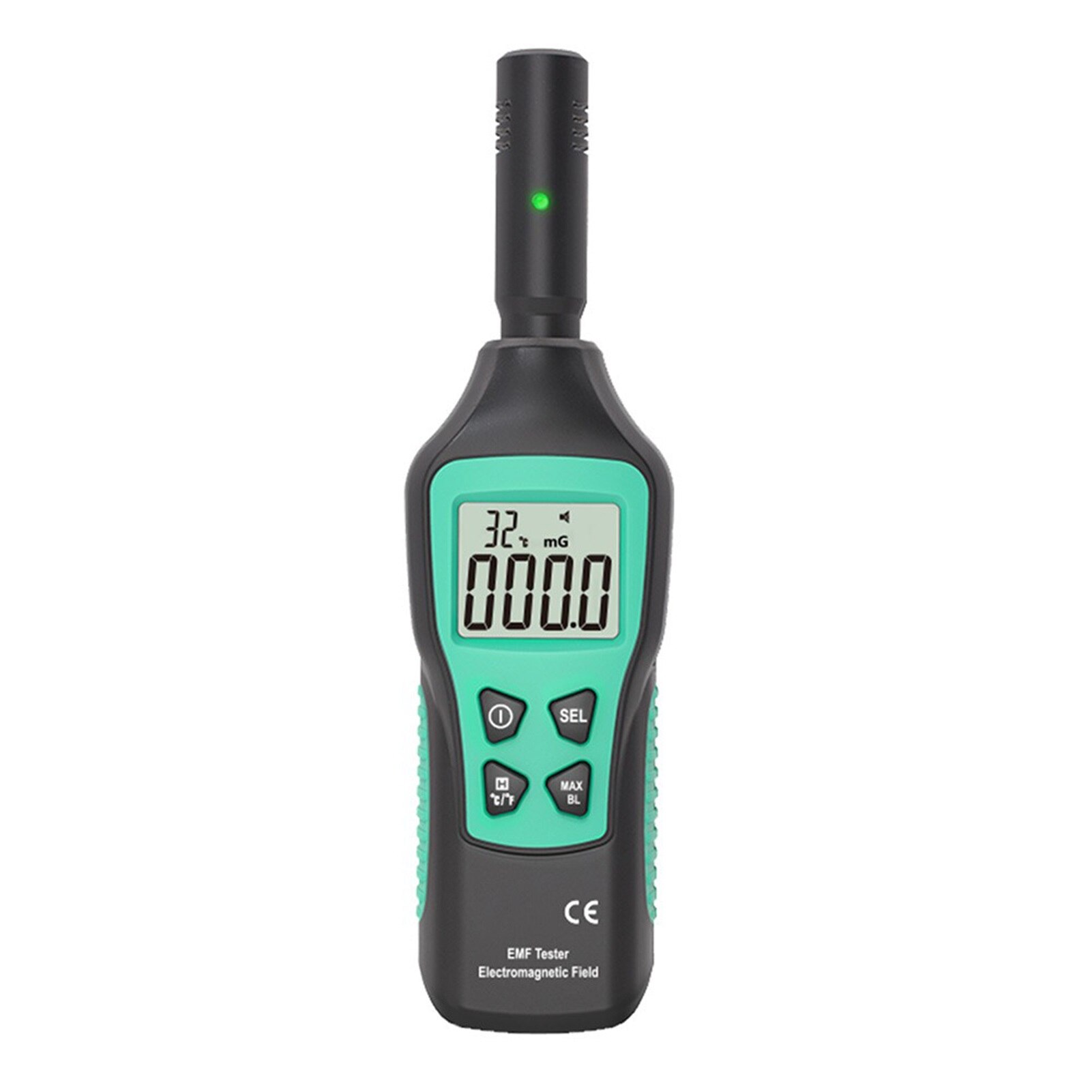 EMF Tester Electromagnetic Radiation Meter High Precision Detector Wave Monitor with LCD Display Screen
