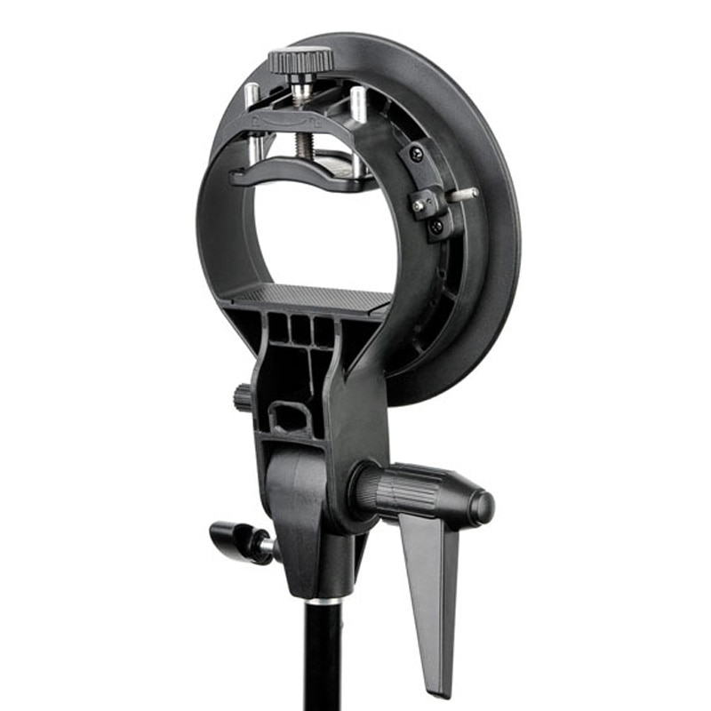 Godox-soporte tipo S Speedlite Bowens / Elinchrom S, adaptador de Flash para estudio fotográfico, Softbox Reflector, plato de belleza