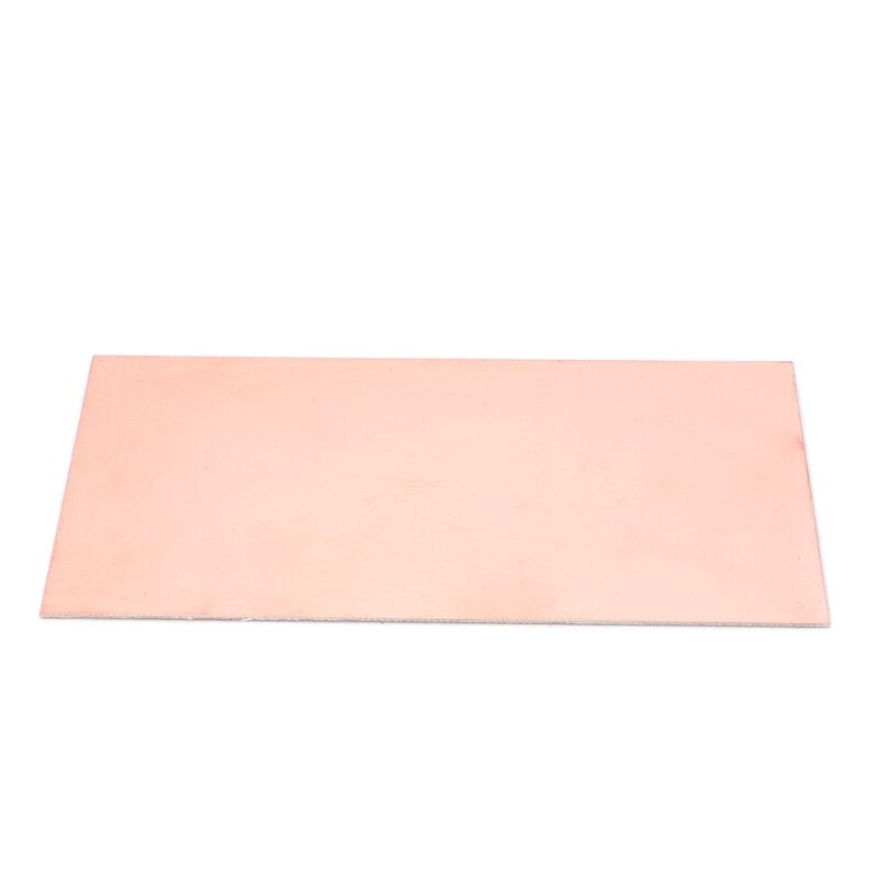 Placa revestida de cobre de doble cara, placa de circuito PCB laminada FR4, 100x200x1,5mm