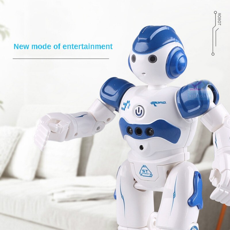 Multifunctional Dancing RC Robot Charging Toy High-tech Artificial Intelligence Luminous Remote Control Boy Kid Toy