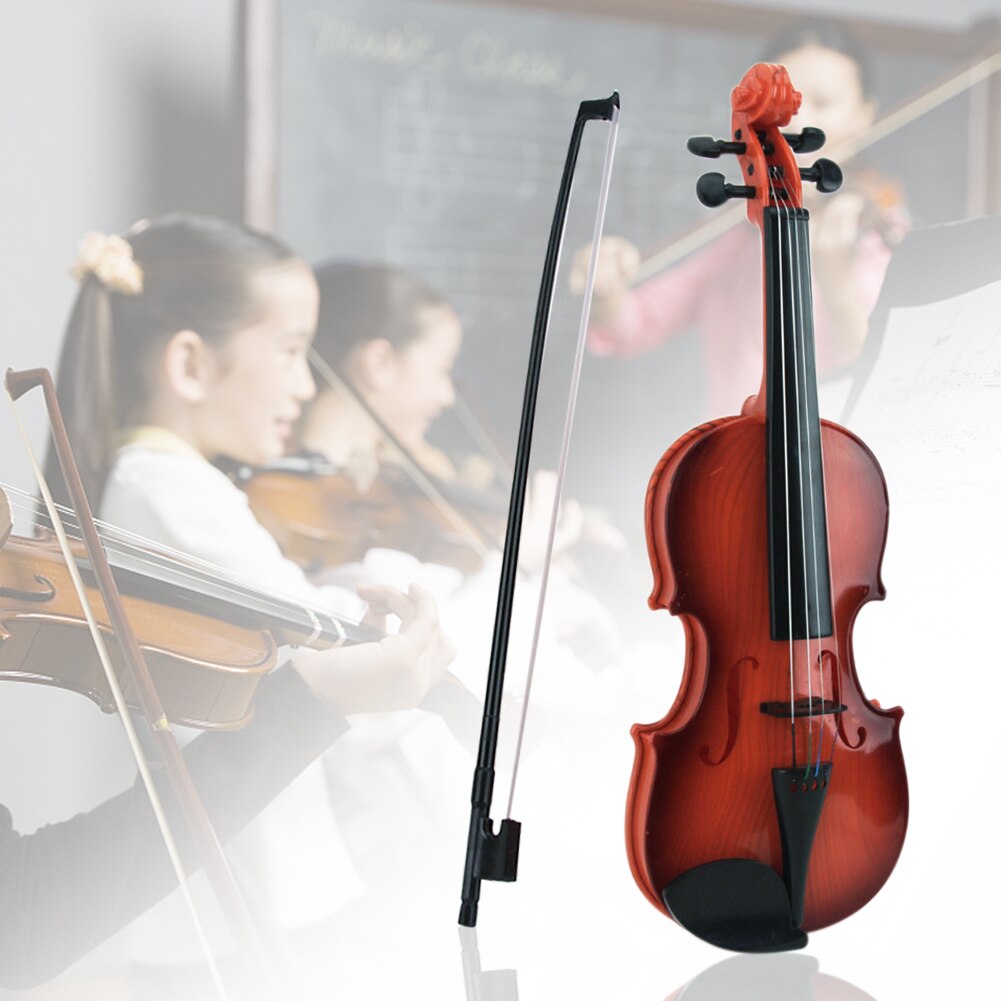 Verstelbare String Boog Akoestische Viool Praktijk Demo Instrument Kinderen Musical Beginner Ontwikkelen Kid Talent Simulatie Speelgoed