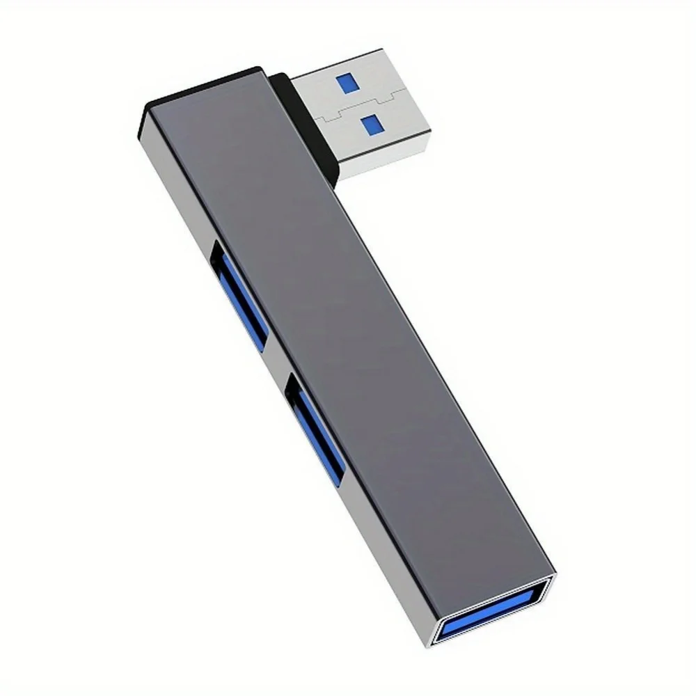 Usb-hub met 3 poorten, dockingstation, usb 3.0/ type  c 3.0 to , 3 usb-hubs, hoge snelheid 5.0 gbps, draagbare multiport-splitter voor macbook