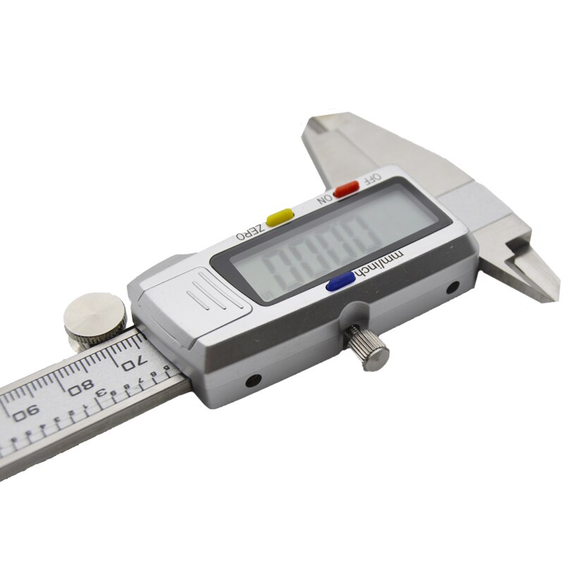 150mm electronic digital vernier caliper measurement tool digital caliper 6 inch lcd stainless steel metal caliper micrometer