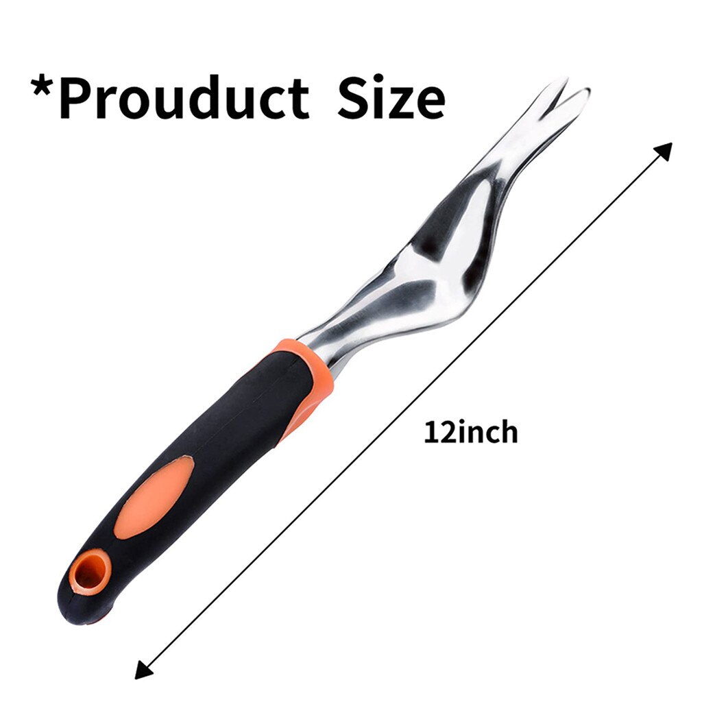 Heavy Duty Hand Weeder Garden Weeding Removal Cutter Tools with Ergonomic Handle Garden Transplanting Digging Tools