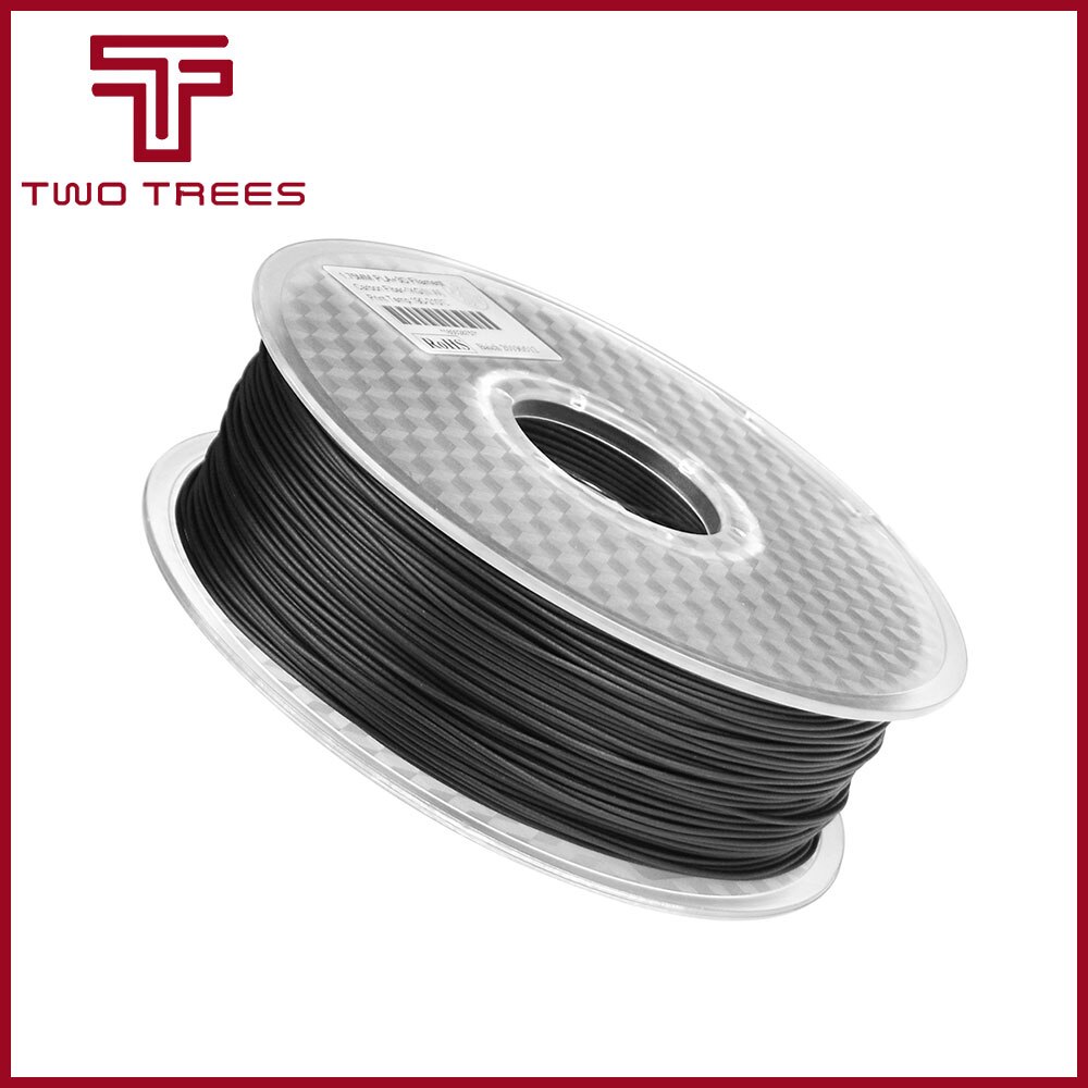 TWO TREES 3D Carbon fiber PLA 3D Printer Filament 1kg CARBON Fiber 1.75mm Impressora 3d Printing Filamento extrusora