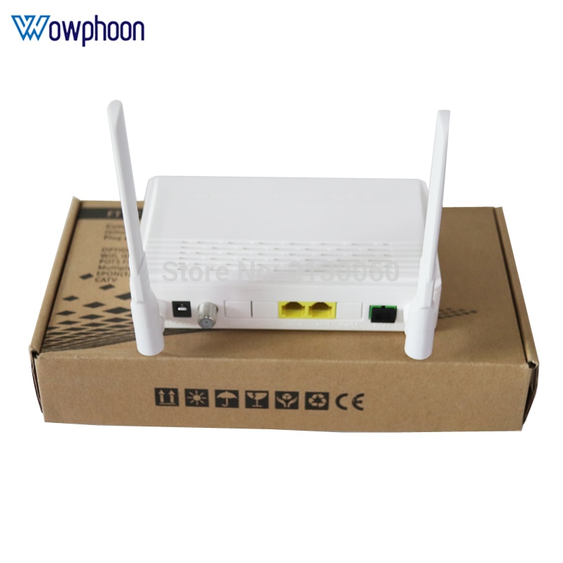 Ont onu XPON 1GE + 1FE + CATV + WIFI mit SC APC Gr... – Vicedeal
