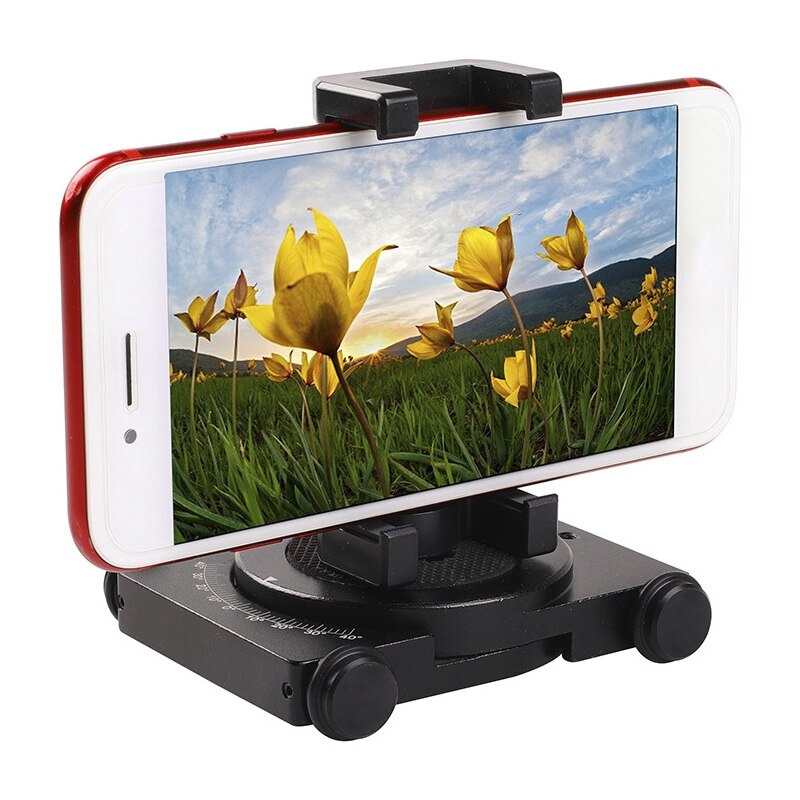 Fotografia mini mobilny aparat telefoniczny niski środek ciężkości uchwyt na telefon komórkowy dedykowany wideo cztery koła