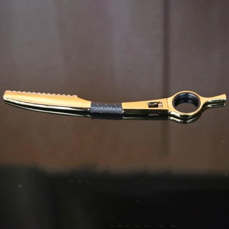 Gouden Kleur Professionele Haar Uwe Scheermes Mijn Haar Knippen Scheermes Blade Zwaard Schrapen