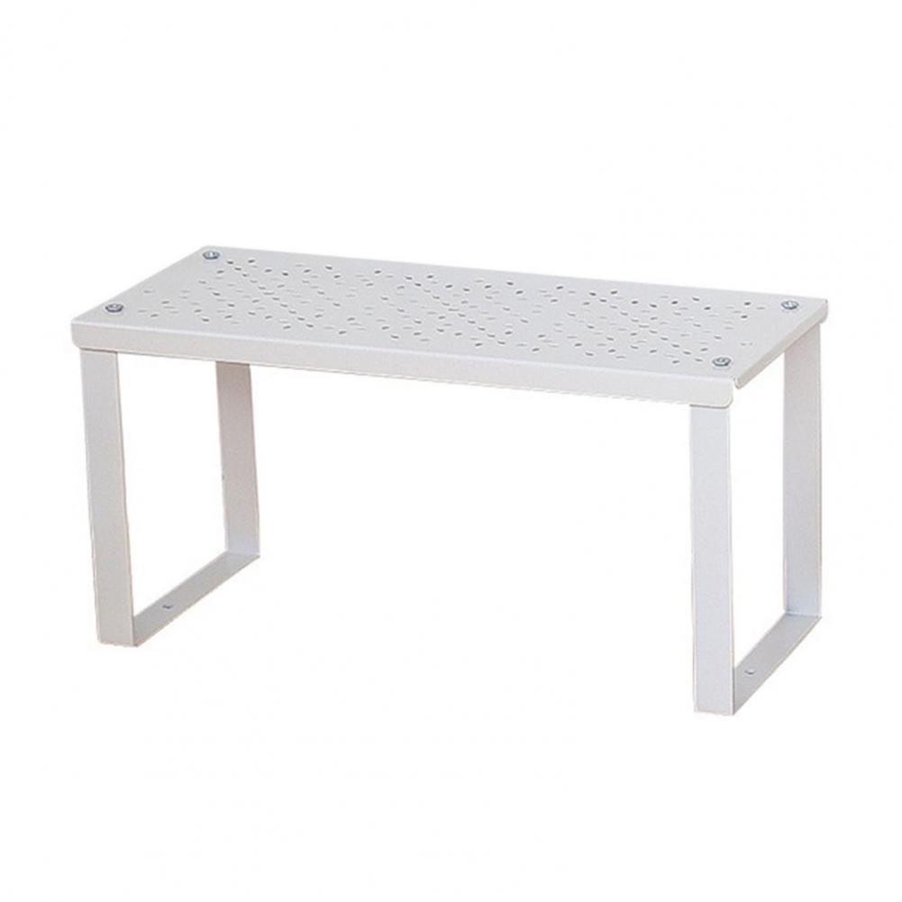 Estante organizador de armario de cocina, estante de almacenamiento de despensa, estante de almacenamiento de cocina apilable estable para despensa, especias, organizador de libros de escritorio: Rojo