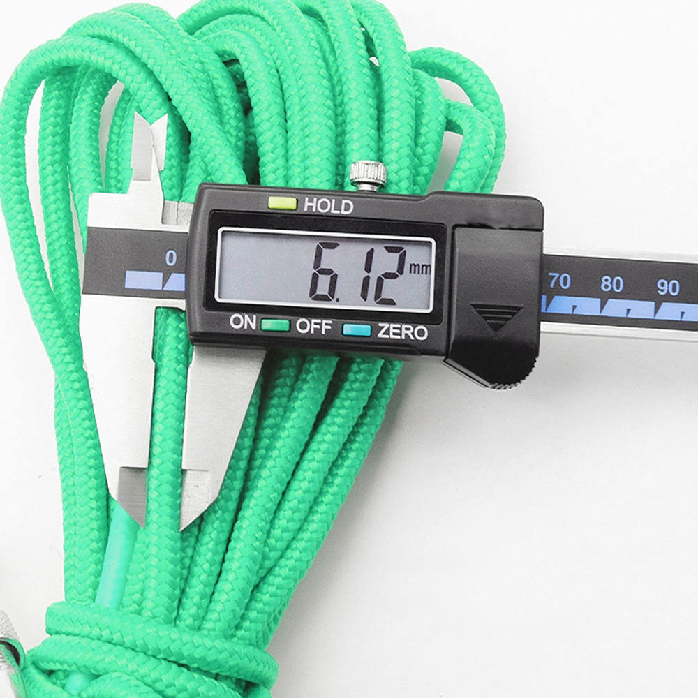 10/20m Strong Salvage Rope Safety Magnet Cord Traction Rope Disturbing String FishingTent Fixed Ropes with Buckle Hardware