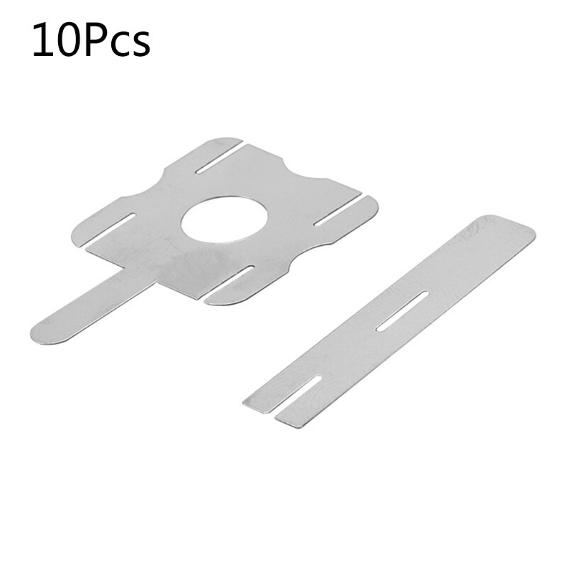 20 Pcs Portable Nickel Plated Steel Strip Sheet Used in Construction and Aerospace Industries Improve Work Efficiency: 3