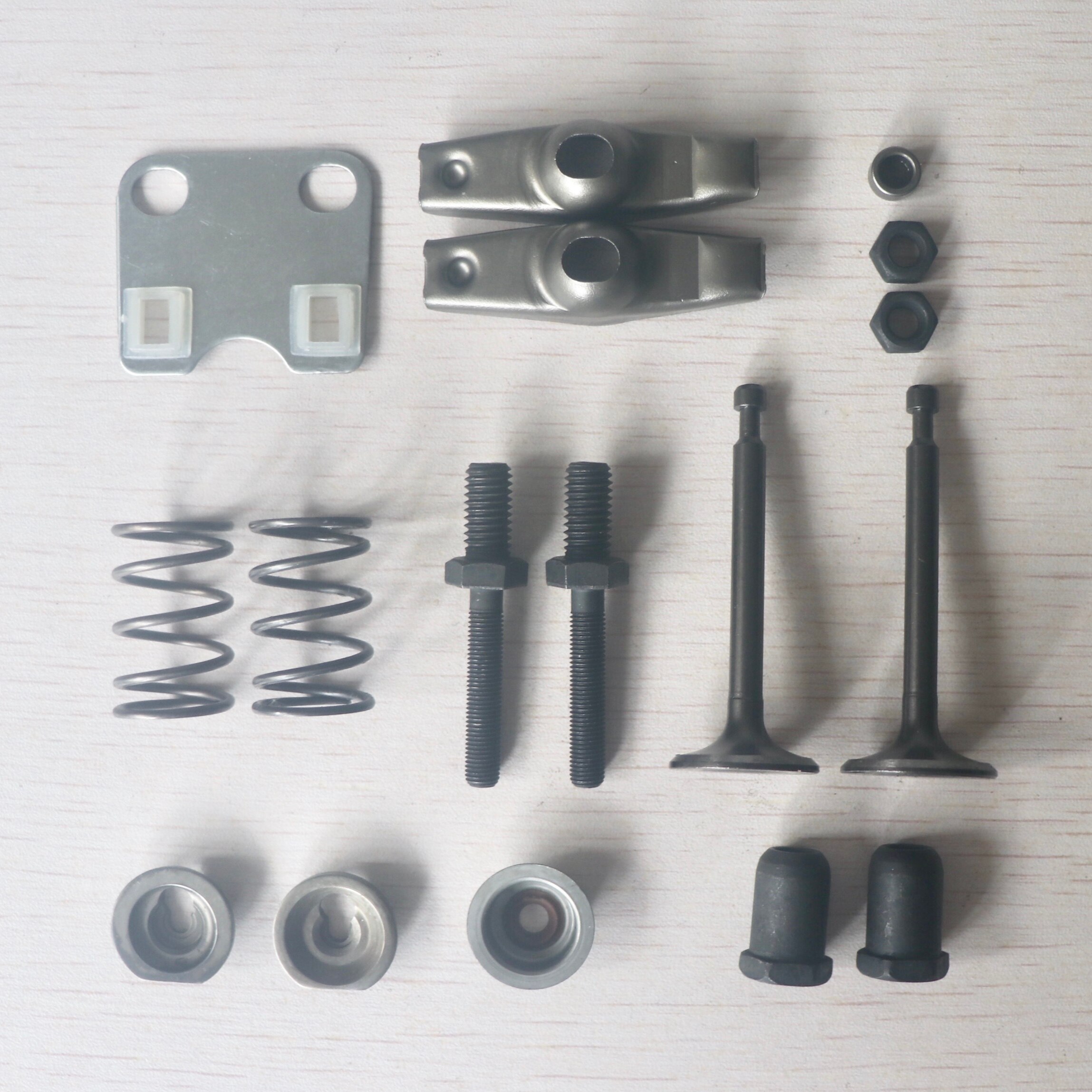 Valve Rocker Arm Push Rod Support Guide Plate Bolt Stud Nut Fit For GX160 GX200 168 5.5HP 6.5HP Gasoline Engine Motor Parts