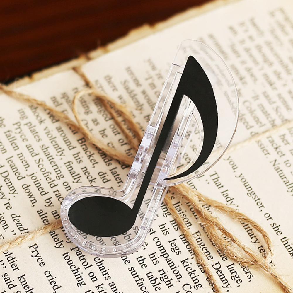 Muziekboek notitie clip plastic piano muziekboek pagina clip g-sleutel clip muziek accessoires