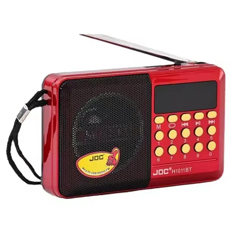 Radio portabil difuzor bluetooth wireless mini radio fm portabil afișaj led reîncărcabil portabil suport radio tf usb
