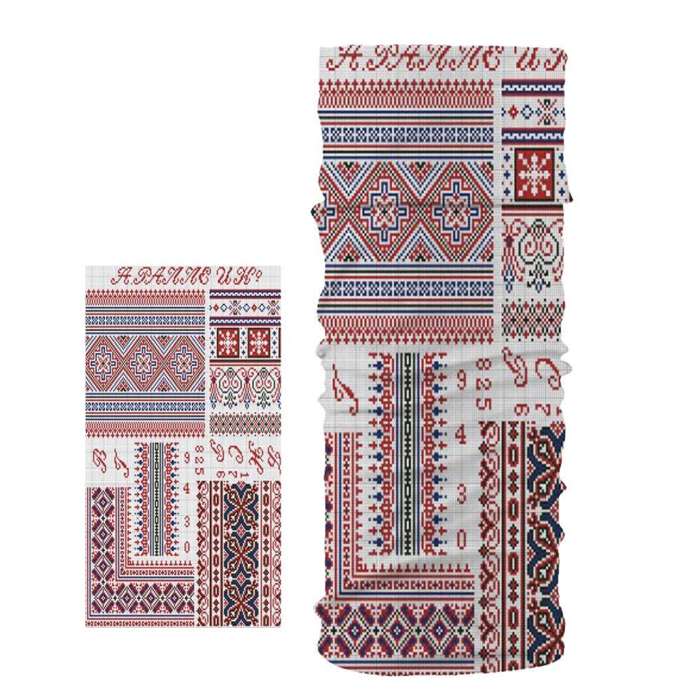 Tørklæde unisex magisk bandana polyester sømløs rørformet hijab hals rør sports tørklæde maske hovedbeklædning tørklæde: Stil 5