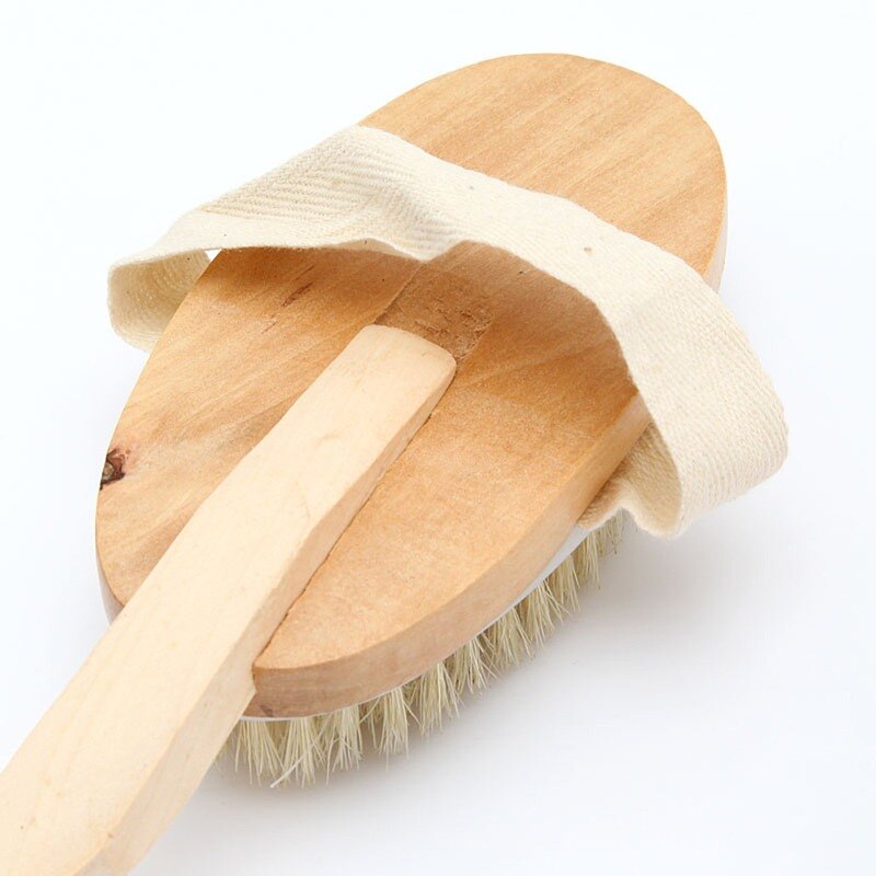 Natuurlijke Lange Hout Houten Voor Body Borstel Massager Voor Bad Douche Terug Spa Scrubber Natuurlijke Hout Voor Bad Borstel tool