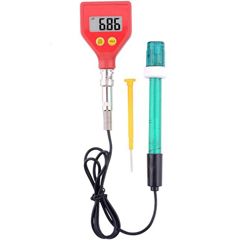 PH-98105 PH Meter Digital Acidity Meter Glass Electrode for Water Food Cheese Milk Soil PH Test: Default Title