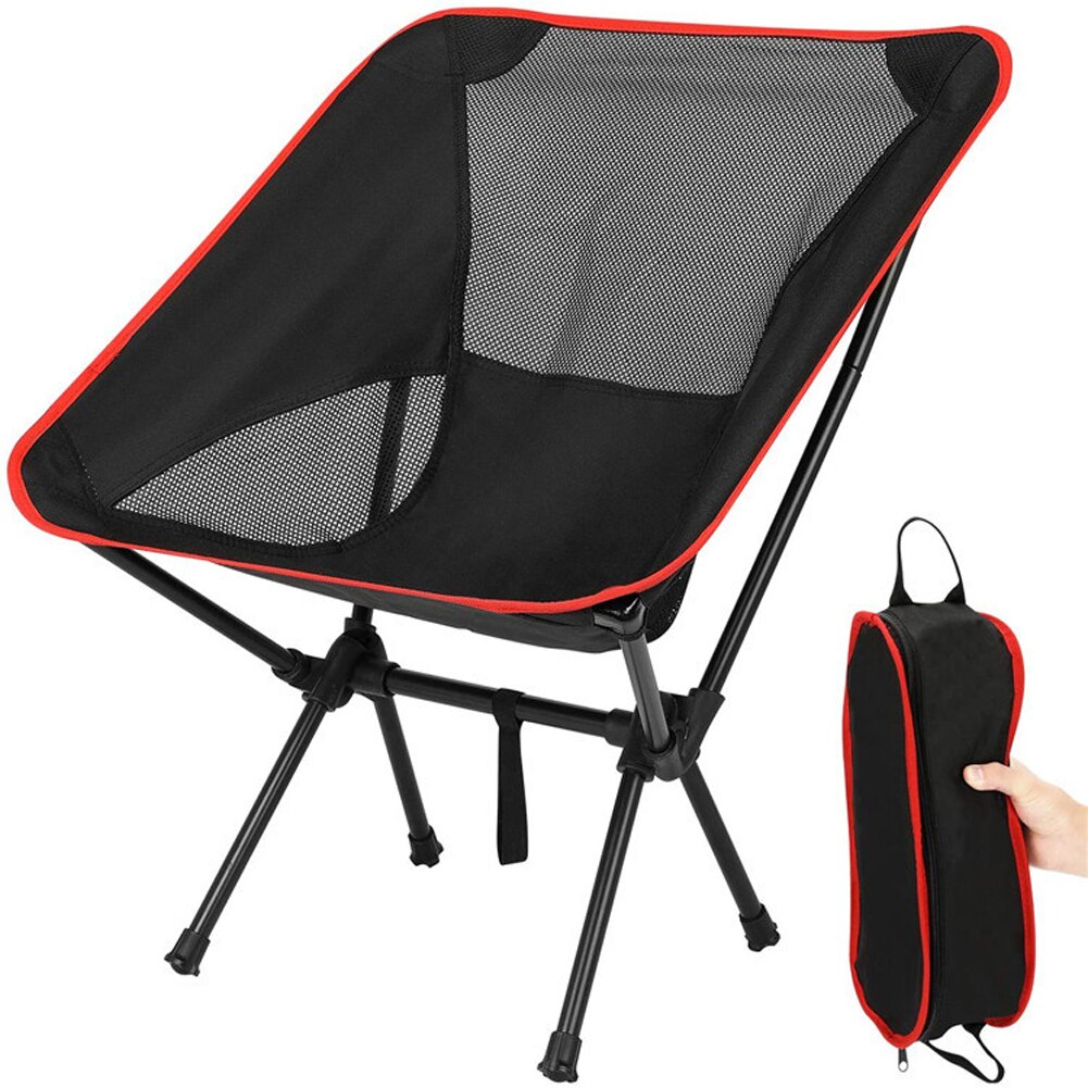 Opvouwbare Camping Stoel Ultralight Outdoor Wandelen Strand Picknick Bbq Draagbare Zetel Vissen Stoel Meubels