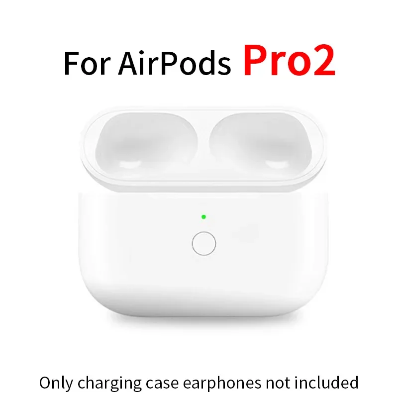 Bluetooth Headphone Wireless Charging Case For AirPods Pro 1 2 3 Charger Box Charging Compartment Replacement For AirPods 1&2: WHITE