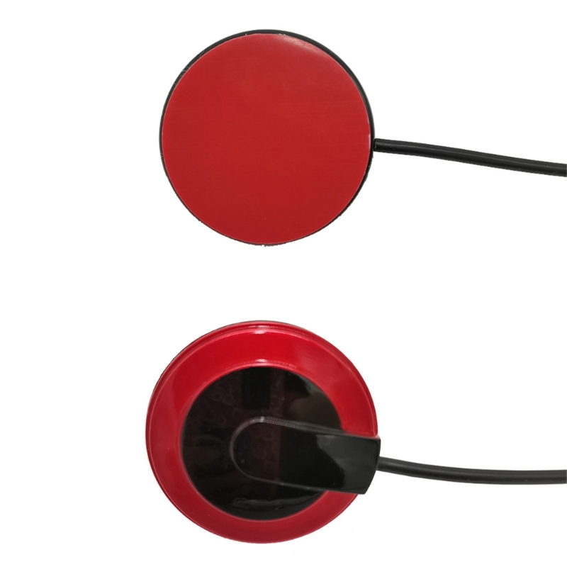 6.35mm guitar selvklæbende mikrofonpickup til basviolin banjo mandolin ukulele piezo stabil kontakt guitar