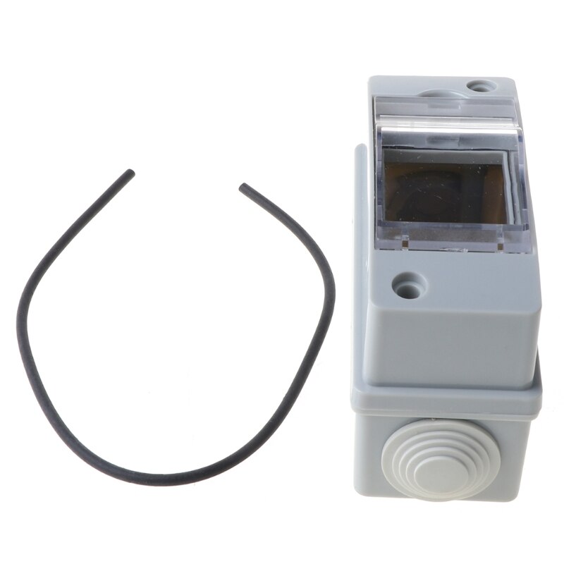 Skrzynka rozdzielcza oświetlenia domowego wodoodporna IP65 z przezroczysta osłona skrzynka na kable przyłączeniowe akcesoria