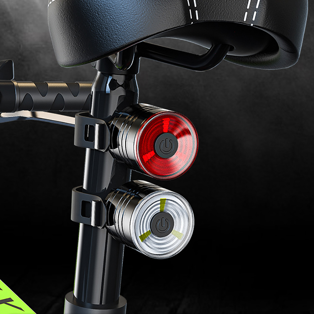 wasserdicht 3 Modi Fahrrad Taillight 200 Lumen Helm hell Nacht Reiten Warnung Fahrrad hell Fahrrad Rückseite hell Fahrrad Zubehör
