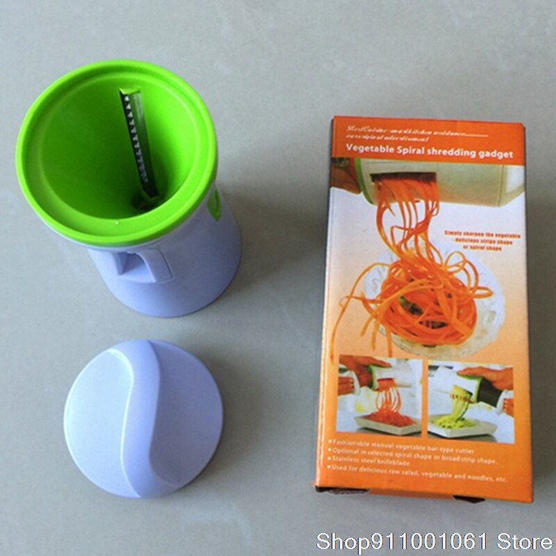 Shredder Kitchen Multifunctional Three-in-one Spiral Pasta Zucchini Spaghetti Grating Vegetable Noodle Shredder