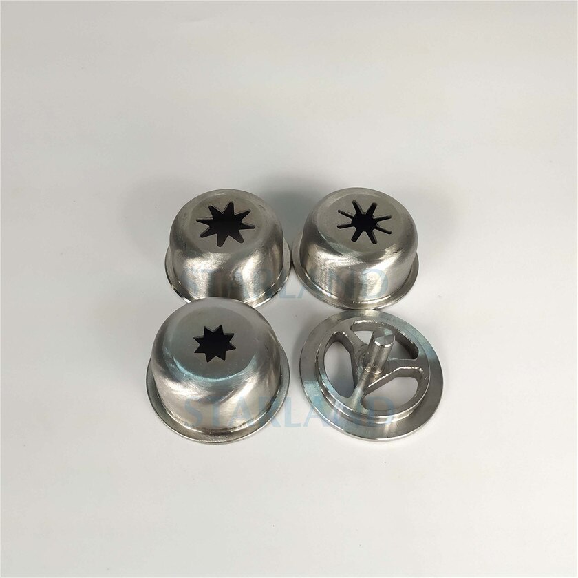 4 en 1 acier inoxydable Churros modélisation casquettes accessoires pièces de rechange de Churros Machines