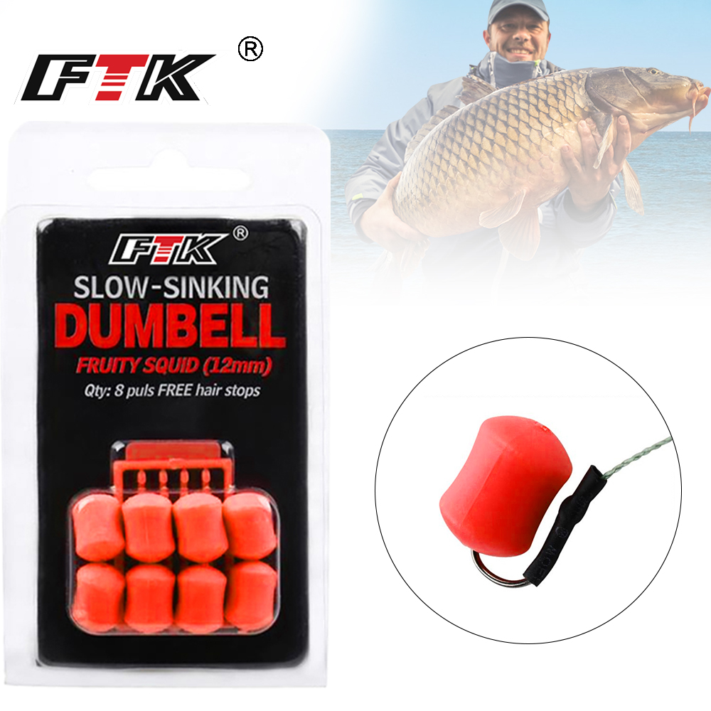 FTK Boilies emergentes, accesorios de pesca de carpa, cebo de pesca con flotabilidad para aparejo de pelo de carpa, método alimentador, Boilies flotantes, aparejos de pesca