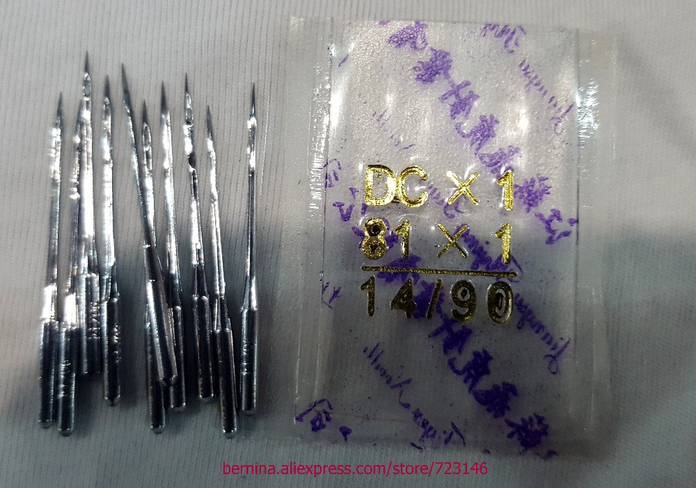 Organes – aiguilles DC1 DCX1 B27 DCX27 pour machine à coudre industrielle Overlock, JUKI siruba brother jack sunstar pfaff, GROZ-BERCKERT