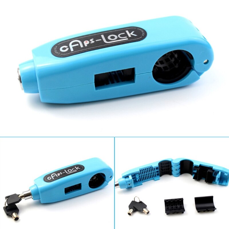 Brake Throttle Lock for Motorbike Anti-theft Lock Scooter Safety Handlebar Lock