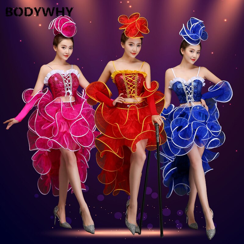 Podium Kostuums Voor Zangers Jazz Kostuum Hanfu Nationale Moderne Dans Traditionele Chinese Kostuum Stijl