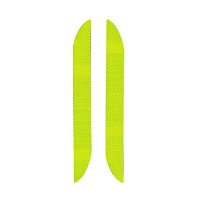 Car Reflector Sticker Car Exterior Accessories Adhesive Bumper Reflective Tape Reflex Exterior Warning Strip Protect Car Body: Green