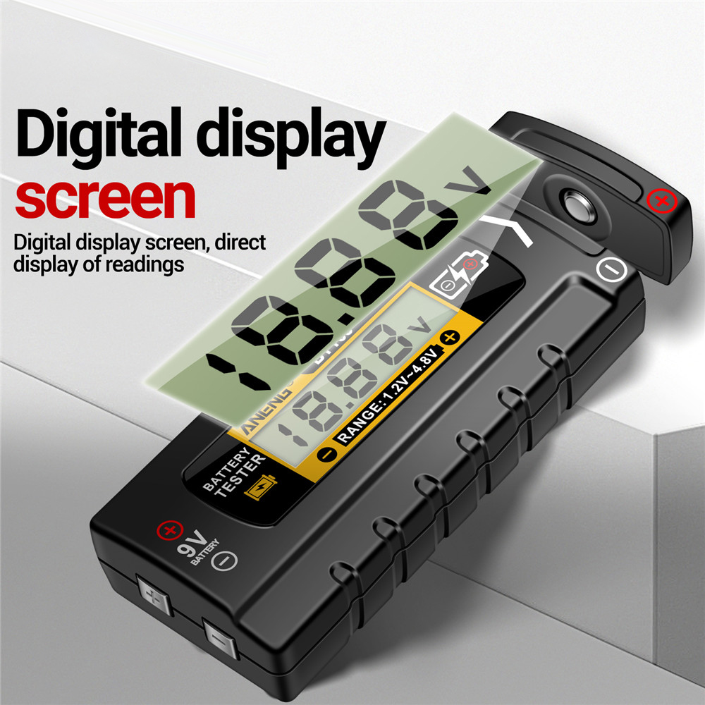 Universele BT167 BT169 Batterij Tester Checker Power Bank Detectoren voor 9V 1.5V AA AAA C D Knoopcel batterijen Checker