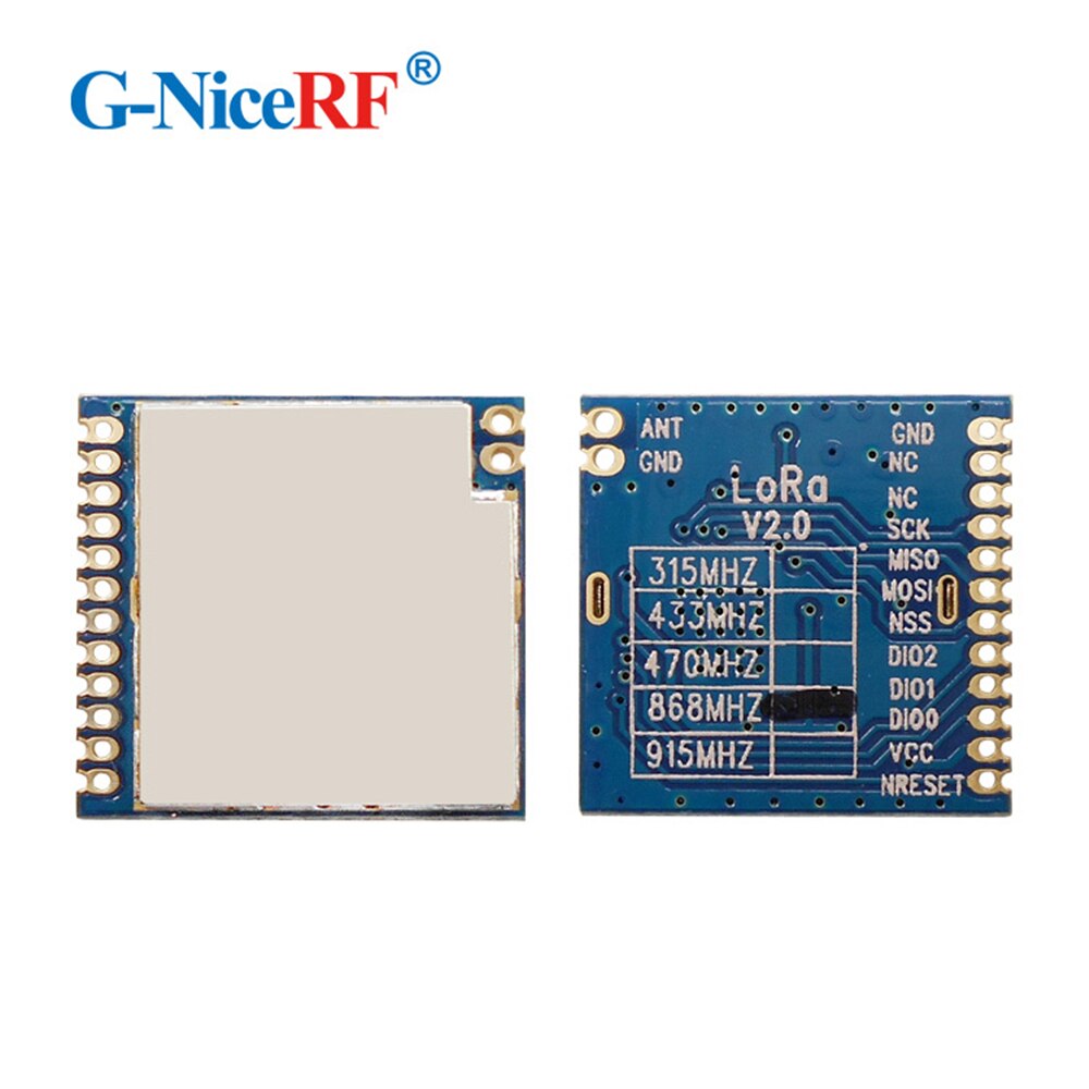 2 ピース/ロット高感度 (-139 dbm) と 4 キロの長距離 868 mhz LoRa1276 無線トランシーバモジュール