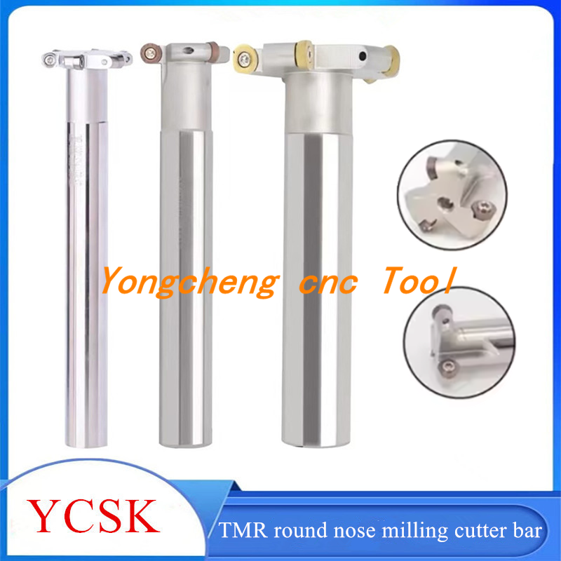 TMR T-slot R2.5 R3 R4 R5 R6 milling cutter R arc milling cutter T Grooving Cutter RDMW RCMT RPMT 1204 CNC Carbide Inserts