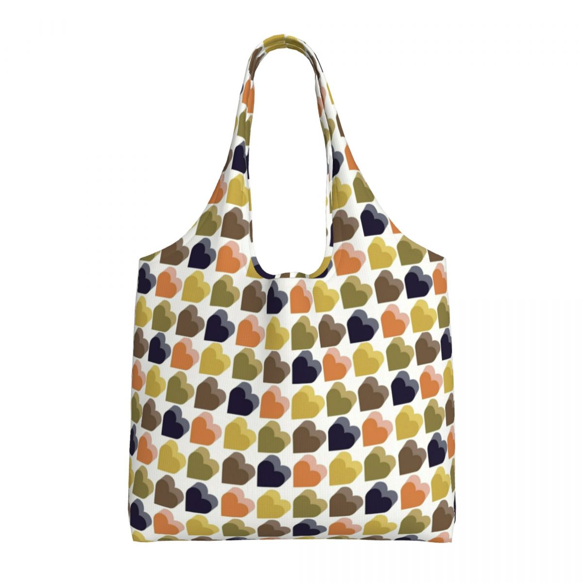 Impressão personalizada cão vermelho mostrar sacolas de compras reutilizáveis orla kiely mantimentos lona shopper bolsa ombro fotografia bolsas: CINZA