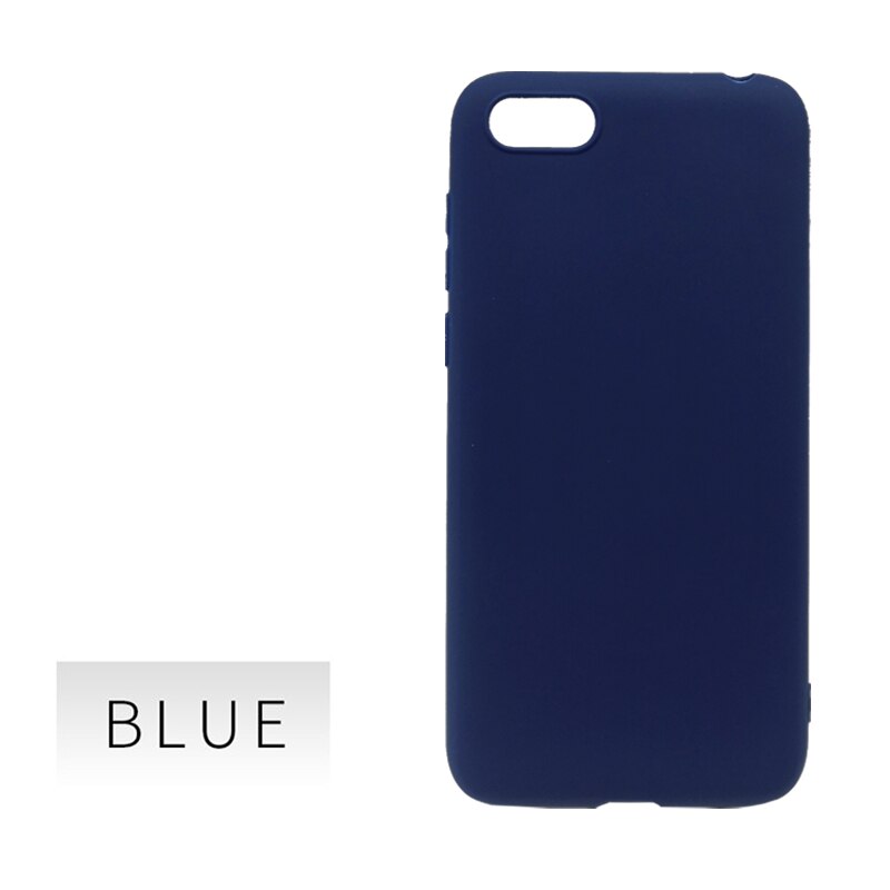 Honor 7a hoesje voor fundas huawei honor 7a dua -l22 hoesje 5.45 inch zachte tpu achterkant voor huawei  y5 telefoonhoesjes: Eer 7a ru 5.45 inch / Blauw