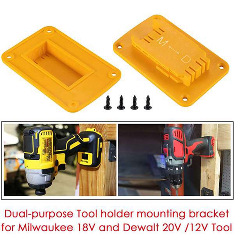 Tool Houders Vervanging Voor Dewalt 20V/60V Router Nagelpistool Saw Boor Gereedschap Mount/Muur Hanger, fit Voor M18 Gereedschap (6 Packs)